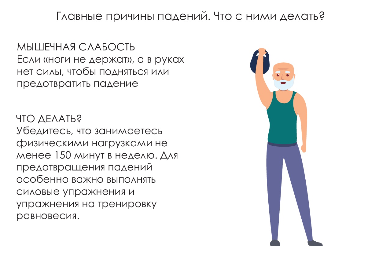 Профилактика падений у пожилых людей